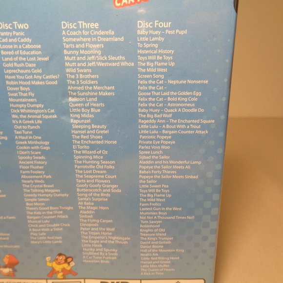 180 CARTOONS New DVD 4 Disc Set Over 21 Hours of Animated Entertainment - Picture 6 of 9